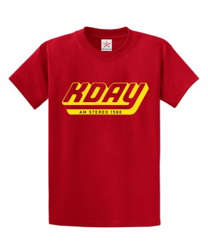 Kday AM Stereo 1580  Classic Unisex Kids and Adults T-Shirt for FM fans